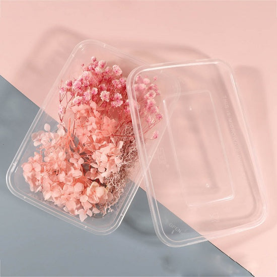 Pink Dried Flowers for resin, crafts, vase fillers, mixed colors, cft0302