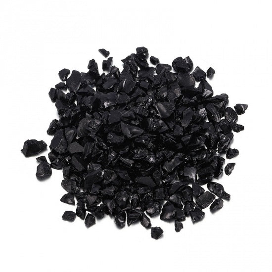 Black Glass Glitter for Resin Crafts, 20 grams, cft0326