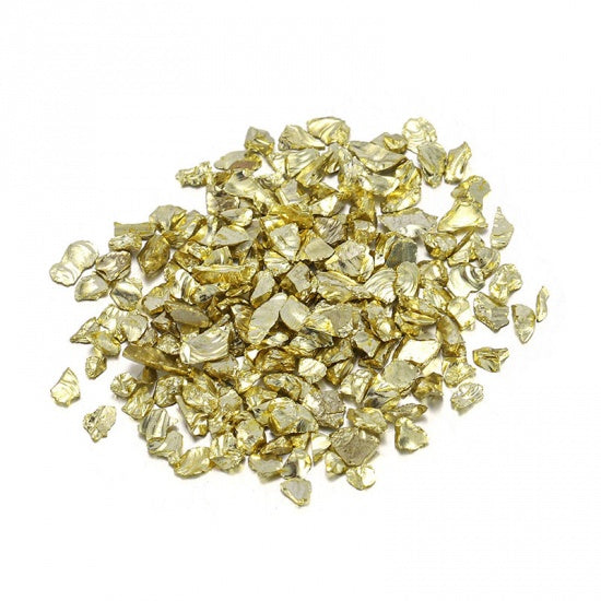 Gold Glass Glitter for Resin Crafts, 20 grams, cft0314