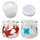 Epoxy Resin Mold, Jar with Lid, tol1358