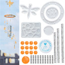 Dragonfly Resin Mold Windchime Kit, tol1306