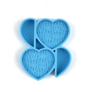 Autism Awareness Heart Straw Mold for Tumblers, Epoxy Resin Mold, Silicone Mold, tol1364