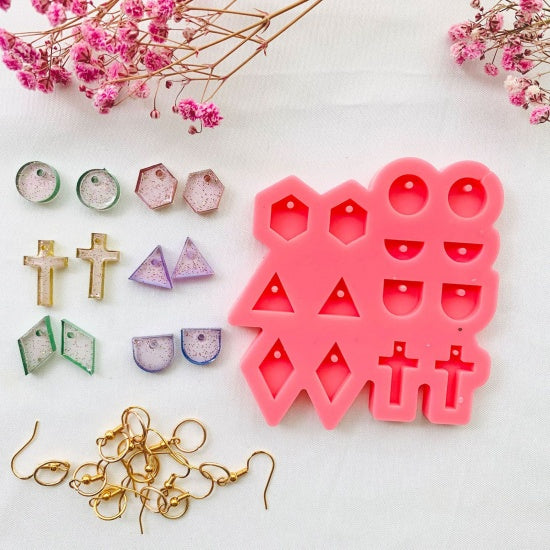 Silicone Mold for Earrings and Charms, tol1361
