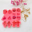 Silicone Mold for Earrings and Charms, tol1361