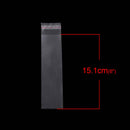 300 Resealable Self-Sealing Bags, usable space 15.1cmx4cm (6" x 1.5") bulk package cello bags, cellophane jewelry bags, bag0073