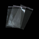 100 Resealable Self-Sealing Bags, usable space 21.5cm x 13cm (8-1/2" x 5-1/8") bulk package cello bags, cellophane jewelry bags, bag0088