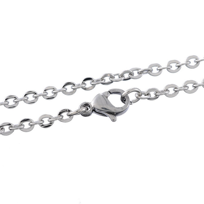 18" stainless steel necklace chains