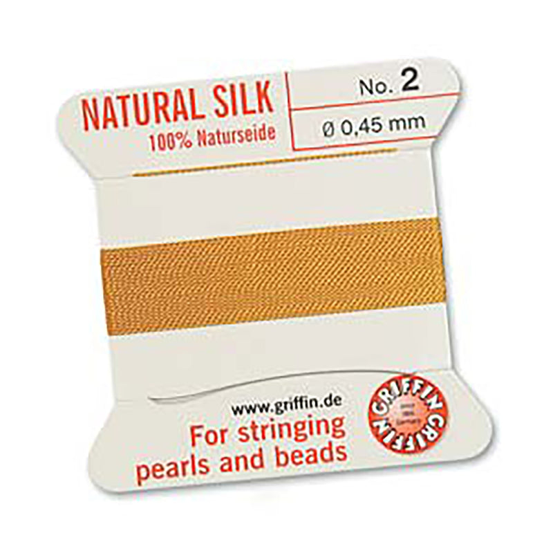 Griffin 100% Natural Silk Bead Cord