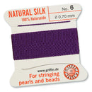 Griffin 100% Natural Silk Bead Cord