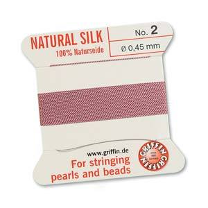 Griffin 100% Natural Silk Bead Cord