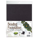 4 Beading Foundation Sheets, Black, 8.5" x 11", USD0060