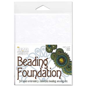 4 Beading Foundation Sheets, White 4.25" x 5.5", USD0063