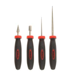 4PC ERGO HANDLED BEAD REAMER SET, tol1327