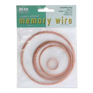 Copper Steel Memory Wire Assortment, wir0246