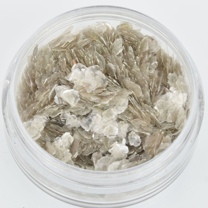 SILVER Shattered Mica Glitter Shards for Ice Resin by Ranger .25oz cft0106