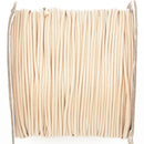 100 yards IVORY BEIGE Braided Nylon Jewelry Cord, 0.8mm cor0181