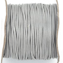 100 yards GRAY Braided Nylon Jewelry Cord, 0.8mm cor0186