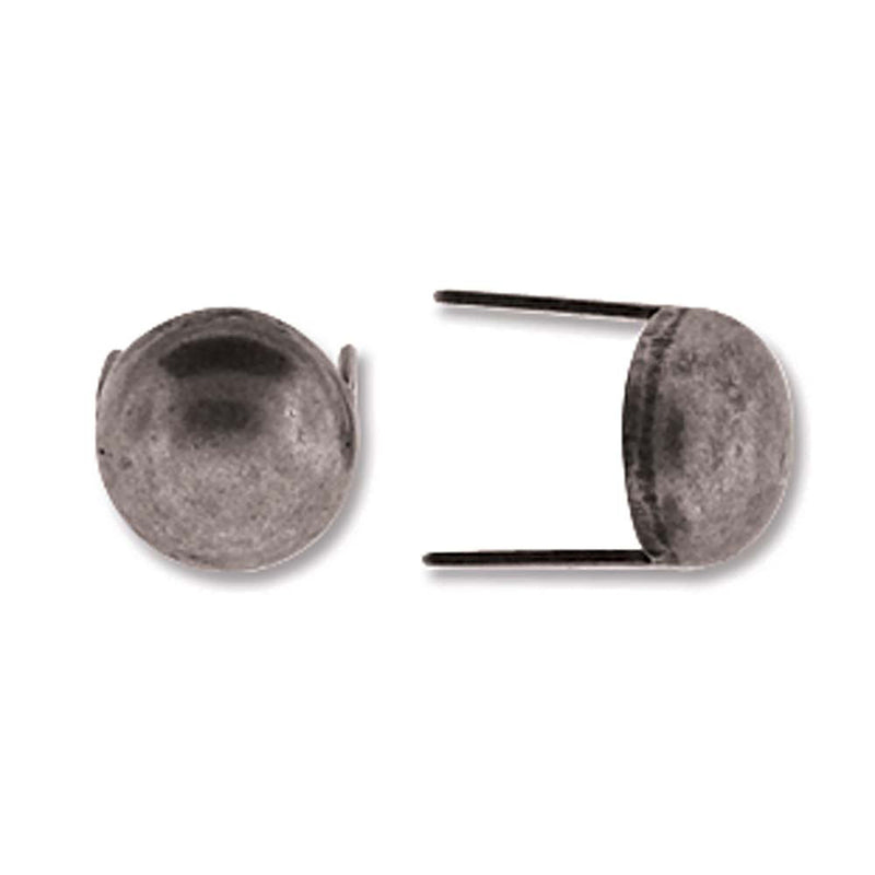 24 Antique Silver Spot Nail Heads 5/16", Lth0071