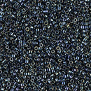 11/0 Delica Gunmetal Iris Dark Gray Seed Beads, Miyuki 7.2g, DB006 bsd0981