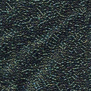 Size 11/0 Miyuki Delica Seed Beads, Metallic Teal Iris DB027, 7.2 grams, bsd0510