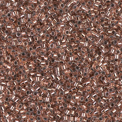 11/0 Delica Copper Lined Crystal Seed Beads, Miyuki 7.2g, DB037 bsd0967