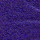 Size 10/0 Miyuki Delica Seed Beads, Silver Lined Sapphire Blue, 7.2 Grams, Color DBM0202, bsd0445