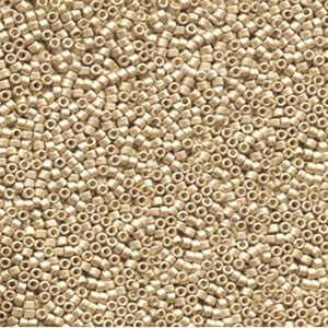 11/0 Miyuki Delica Seed Beads, Galvanized SF Mead DB1153, 7.2 grams, bsd0837