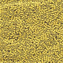 Size 11/0 Miyuki Delica Seed Beads, Opaque Canary Yellow DB1582 7.2 grams, bsd0805