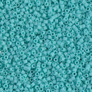 11/0 Delica Matte Sea Opal Blue Opaque Seed Beads, Miyuki 7.2g, DB1586 bsd0945