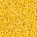 11/0 Delica Matte Canary Yellow Opaque Seed Beads, Miyuki 7.2g, DB1592 bsd0935