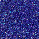 11/0 Delica Cobalt Blue AB Seed Beads, Miyuki 7.2g, DB165 bsd0954