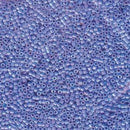 Size 11/0 Miyuki Delica Seed Beads, Opaque Light Sapphire AB DB167, 7.2 grams, bsd0799