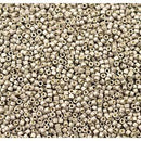 Size 11/0 Miyuki Delica Seed Beads, Duracoat Galvanized Lt Smoky Pewter DB1851, 7.2 grams, bsd0819