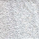 Size 10/0 Miyuki Delica Seed Beads, White Pearl, 7.2 Grams, Color DBM0201, bsd0446