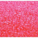 Size 11/0 Miyuki Delica Seed Beads, Luminous Cotton Candy Pink DB2036, 7.2 grams, bsd0830