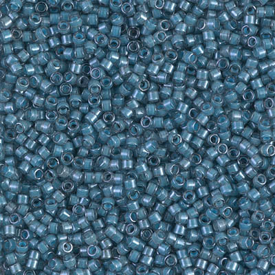 11/0 Delica Luminous Dusk Blue Seed Beads, Miyuki 7.2g, DB2054 bsd0948