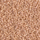 11/0 Delica Tan Beige Opaque Seed Beads, Miyuki 7.2g, DB208 bsd0971