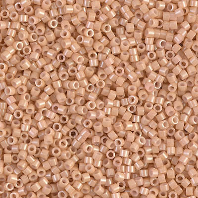 11/0 Delica Tan Beige Opaque Seed Beads, Miyuki 7.2g, DB208 bsd0971