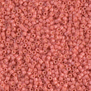11/0 Delica Duracoat Opaque Light Watermelon Pink Seed Beads, Miyuki 7.2g, DB2114 bsd0926