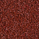 11/0 Delica Maroon Duracoat Dark Red Seed Beads, Miyuki 7.2g, DB2120 bsd0928