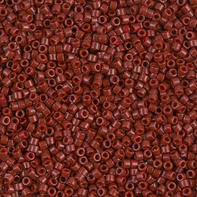 11/0 Delica Maroon Duracoat Dark Red Seed Beads, Miyuki 7.2g, DB2120 bsd0928