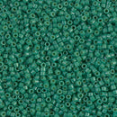 11/0 Delica Opaque Spruce Green Duracoat Seed Beads, Miyuki 7.2g, DB2127 bsd0937