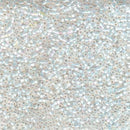 Size 11/0 Miyuki Delica Seed Beads, White Opal AB DB222, 7.2 grams, bsd0778