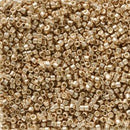 11/0 Miyuki Delica Seed Beads, Duracoat Galvanized Light Champagne DB2504, 7.2 grams, bsd0766