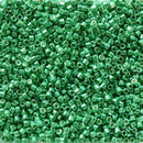 Size 11/0 Miyuki Delica Seed Beads, Duracoat Galvanized Dk Mint Green DB2505, 7.2 grams, bsd0631