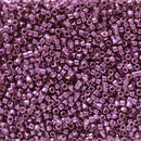 Size 11/0 Miyuki Delica Seed Beads, Duracoat Galvanized Purple Orchid DB2508, 7.2 grams, bsd0752