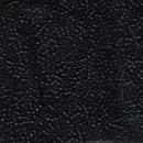 Size 11/0 Miyuki Delica Seed Beads, Matte Black, 7.2 Grams, Color DB310, bsd0441