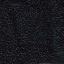 Size 10/0 Miyuki Delica Seed Beads, Matte Black, 7.2 Grams, Color DBM0310, bsd0450