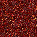 11/0 Delica Silver Lined Burnt Orange Seed Beads, Miyuki 7.2g, DB603 bsd0929
