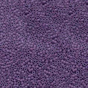 Size 11/0 Miyuki Delica Seed Beads, Dyed Opaque Lavender DB660, 7.2 grams, bsd0803
